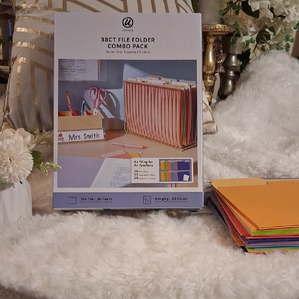 38ct File Folder Combo Pack